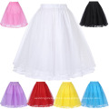 Belle Poque Vestido retro de lujo de las mujeres vestido vintage 3 capas de Tulle Red Crinoline Underskirt enaguas BP000229-2